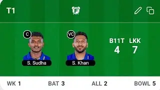 BT vs LKK Dream11 Prediction | Trichy vs Lycai TNPL 2023 | NPR College Cricket Ground Pitch