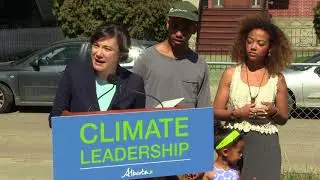 Carbon levy rebate and families