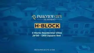 Ready-to-move-in 5 Marla Residential Villas - H Block - Park View City Islamabad