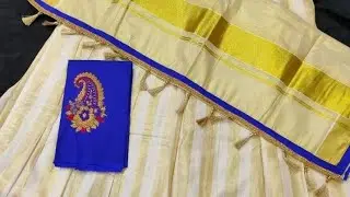 VISHU SPECIAL GOLDEN TISSUE DHAVANI SET FOR SALE || #shorts || SHREYA ONLINE SHOPPING