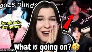 Jungkook Is the Funniest Gamer EVER 😂 | REACTION