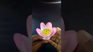 How to make Lotus Flower Using Plastic Spoons..|#shorts #trending