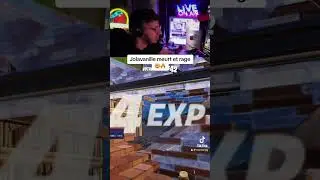 Jolavanille meurt et rage #fortnite #mortong