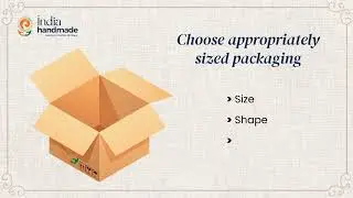 Indiahandmade Packaging and Labelling Tutorial