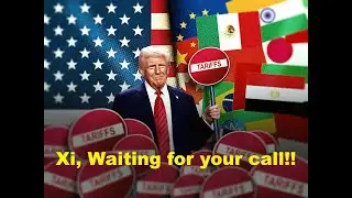 Trump's Midnight Calls  Penguins, Musk - waiting for China