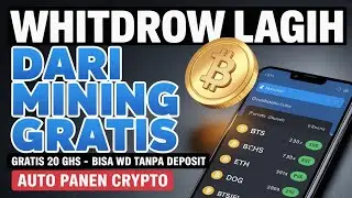 Mining Crypto Gratis 2025! Tanpa Deposit Langsung Cuan! | Mining Crypto Gratis yang Beneran membayar