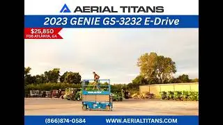 *FOR SALE*  2023 GENIE GS-3232 E Drive #scissorlift #genielift