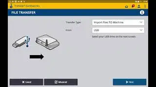 Earthworks - Import files to Machine from USB