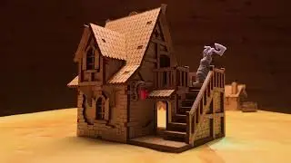 TowerRex's Big House - Fantasy Terrain | DnD| Pathfinder| Savage Worlds| TTRPG[Overview & DEMO]