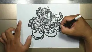 How to draw LACE in 5 minutes