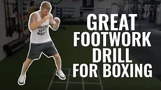 Great footwork drill for boxing | Subscribe for more