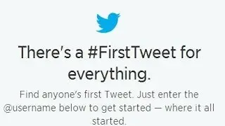 How to Discover the first Tweet you made on Twitter