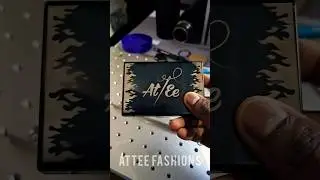 Customised Metal Wallet. contact 9445326158. #customized #mensfashion #mensfashion #gift #love #gift