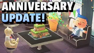 ACNH HUGE March Update! New Items, More Custom Designs, Sanrio Amiibos, & More!