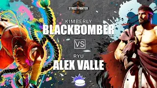 [Street Fighter 6 CB]SF6 Replay blackbomber(Kimberly) vs Alex Valle(Ryu)