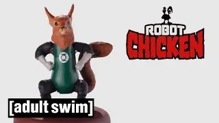 Real Characters from the DC Universe - B'Dg | Robot Chicken | Adult Swim