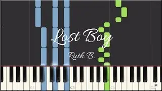 Ruth B. - Lost Boy (Synthesia Piano Tutorial 100% [Easy])