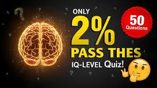 50 IQ-Level GK Questions That 98% People Fail | Ultimate General Knowledge Challenge