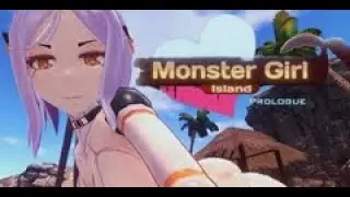 СТРИМ ПО  Monster Girl Island Demo 1 ОБЗОР ИГРЫ
