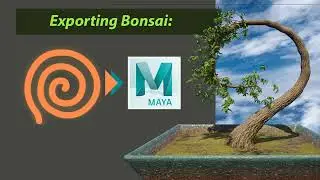 Exporting Bonsai Tree: Houdini to Maya
