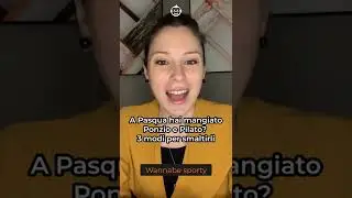 A Pasqua hai mangiato Ponzio e Pilato?