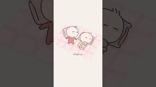 Sleep well ❤ #cute #love #animation #shorts