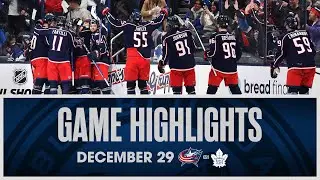 A WILD OT thriller against the Maple Leafs | Game Highlights (12/29/23)