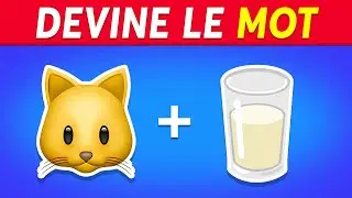 Devine le MOT en &Eacute;MOJIS 🤔📚✅ | 45 Devinettes et R&eacute;bus en &Eacute;moji