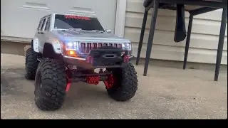 XJ JEEP SITTING ON TRX4 SPORT HIGH TRAIL CHASSIS !! MUST WATCH ‼️PART 1 