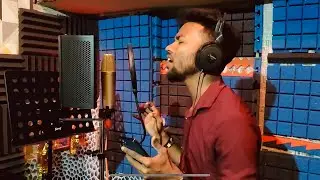 First time i recorded a song in music studio 😍