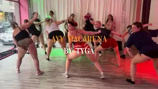 AYY MACARENA by Tyga / Emily Blush Choreo / Twerk Open Level class in Helsinki / HIMO Studio