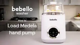 How to Sterilise&nbsp;Medela Breast&nbsp;Pump&nbsp;in Bebello Washer | Wash, Sterilise, Dry & Protect Pumps