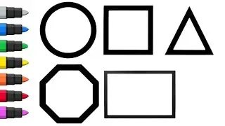 HOW TO DRAW BASIC SHAPES FOR KIDS
