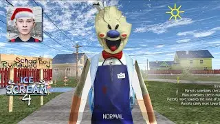 Schoolboy Runaway in Ice Scream 4 Rod's Factory Atmosphere!