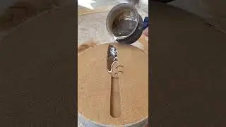 #DIY a Statisfaying melting metal craft #SHORTS