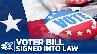 Gov. Abbott signs election integrity bill, SB1, into law