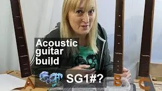 SuGar SG1 acoustic guitar build fretboard markers: You decide