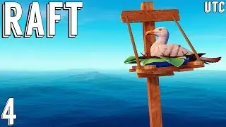 BIRD'S NESTS + SUNKEN TREASURE :: Multiplayer Raft Ep. 4 :: Let's Play Raft Co-Op with TagBackTV