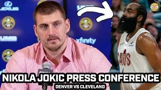 Nikola Jokic Praises James Harden & Keeps it Real After Nuggets Late CHOKE vs Cavs