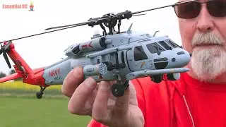 ГОТОВ К НЕБУ И ЛЕГКО УПРАВЛЯЕТСЯ! Радиоуправляемый вертолёт Eachine E200 Pro Seahawk | ЛЁТНЫЕ ИСПЫТАНИЯ
