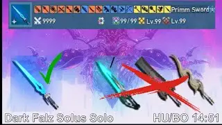 Primm Only -Sign of the Planetbreaker- Dark Falz Solus Solo Hu/Bo 14:51~