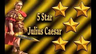 Getting Julius Caesar to 5 Stars - Rise of Civilizations