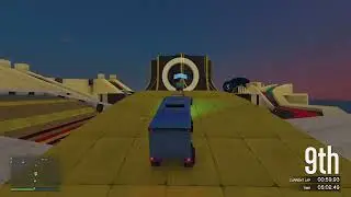 In Custom Dunes racing on HUMOROUSNOSE's RYAN's Plaything track with CRE8 Crew.