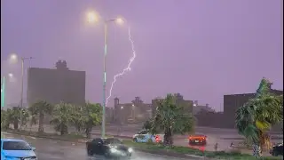 أمطار رابغ الثلاثاء ١٤٤٧/٦/١٨هـ
