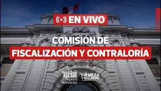 🔴 EN VIVO: Comisión de Fiscalización y Contraloría | 4 DE FEBRERO DEL 2026