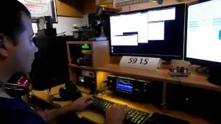CQWW SSB 2015 SQ5AM as SP5KAB QSO with W1TO (ham radio, kr&oacute;tkofalarstwo)