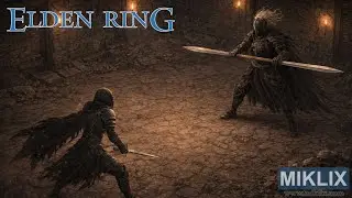 Elden Ring: Чёрный Рыцарь Эдредд (Крепость Упрёка) Бой с Боссом (SOTE)