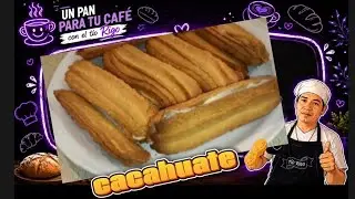 cómo hacer CACAHUATES PAN 🧑‍🍳☕
