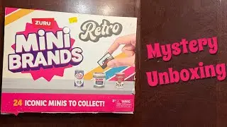 Retro Mini Brand mystery Box ? Unboxing for Junk Journal Charms 