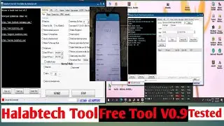 Halabtech Tool V0.9 ll Samsung Huawei Xiaomi HTC All Unlock ll MTK Qualcomm All Support l No Credit